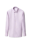 Slank kenmerkend dobby-overhemd met visgraatmotief - Roze-Shirts-Eton-Butler Loftet