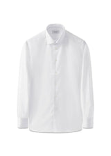 Slank - Signature Twill - Puntig - Wit-Overhemden-Eton-Butler Loftet