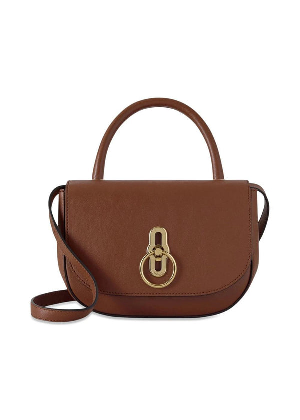 Small Amberley Top Handle Supple Smooth - Oak-Bags-Mulberry-Butler Loftet