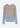Soft Cotton Rib Long Sleeve Double layer - Strong Blue