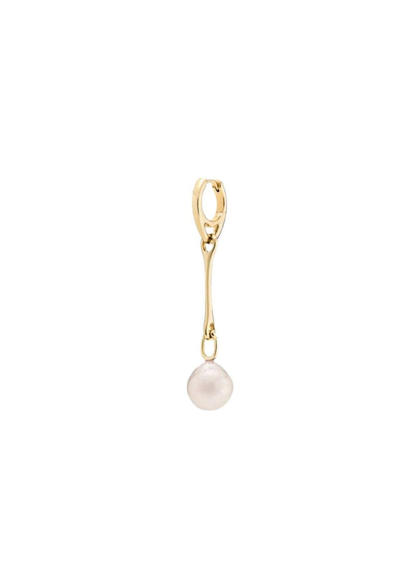 Squash earrring white pearl - Guld-Jewellery-Maria Black-Butler Loftet