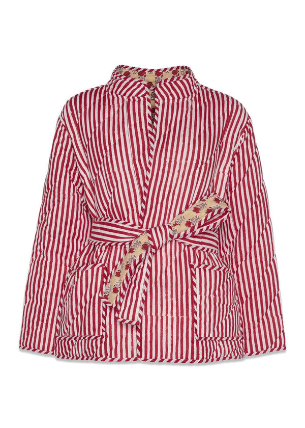 Sussie reversible jacket - Red & White-Outerwear-Sissel Edelbo-Butler Loftet