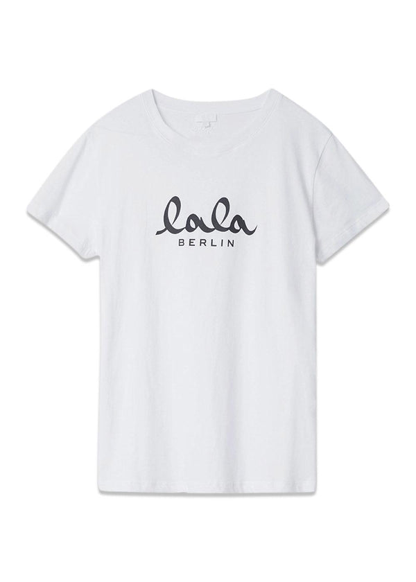 T-Shirt Cara - Lala White/Black-T-shirts-LALA BERLIN-Butler Loftet