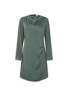 Tailormd LS korte jurk - Balsam Green-Dress-Modström-Butler Loftet