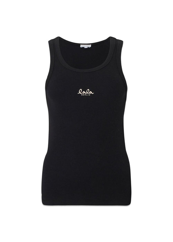 Tanktop Teo - Zwart-Top-LALA BERLIN-Butler Loftet