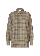 Tappomd overhemd - Butternut geruite shirts-Modström-Butler Loftet