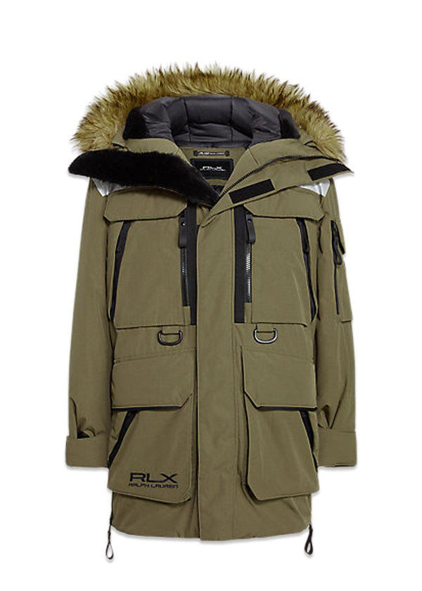 Ralph Laurens Tech Taffeta Artic Parka - Green. Køb vinterjakker her.