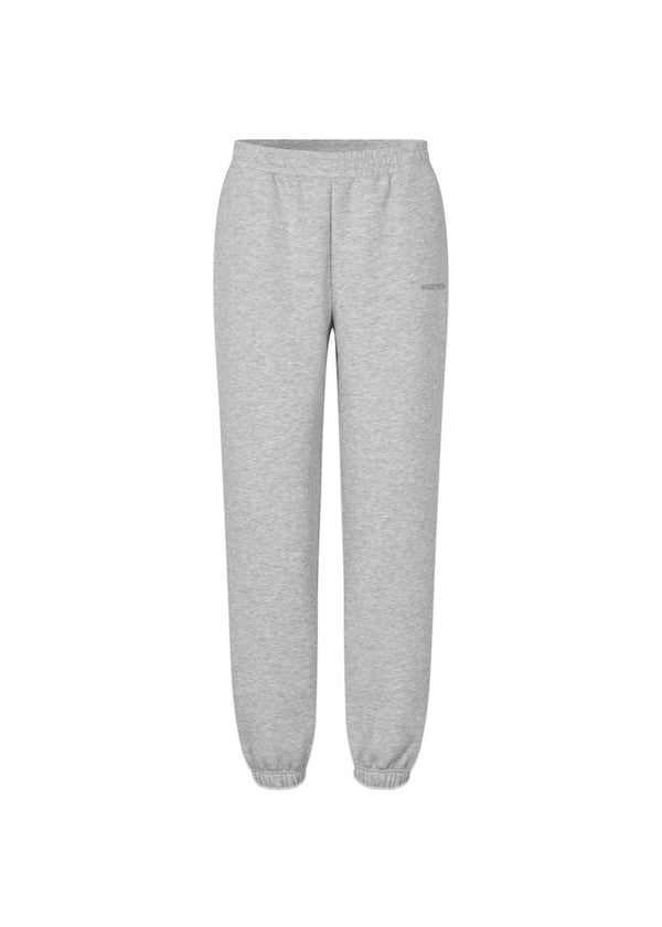 TiaMD broek - Grijs Melange-Sweatshirts-Modström-Butler Loftet