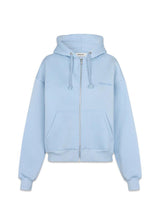 TiaMD zip - Cashmere Blauw-Sweatshirts-Modström-Butler Loftet