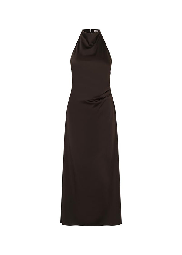 Timmiemd jurk - Seal Brown-Dress-Modström-Butler Loftet