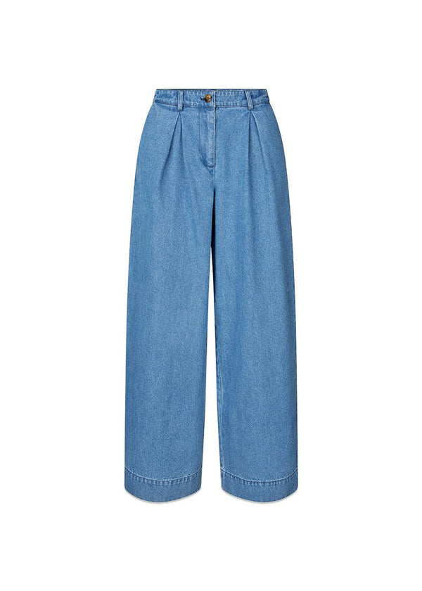 ToreMD denim broek - Medium Blue-Pants-Modström-Butler Loftet