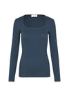 Modströms ToxieMD LS top - Midnight Blue. Køb t-shirts her.