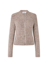 TreeMD vest - Beige Melange-Knitwear-Modström-Butler Loftet