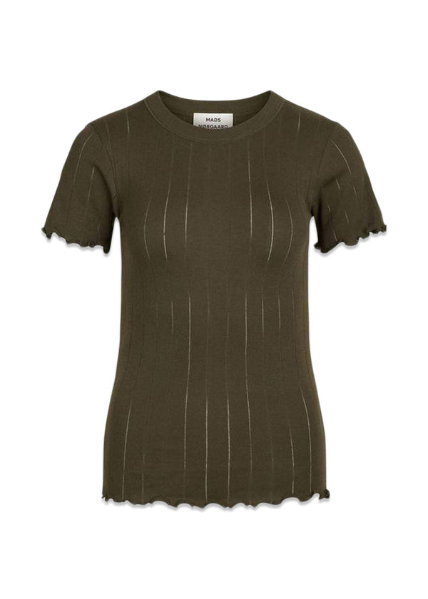 Trixa Tee Pointella - Forest Night-T-shirts-Mads Nørgaard-Butler Loftet