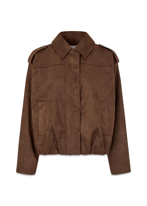 Truthmd jas - Seal Brown-Outerwear-Modström-Butler Loftet