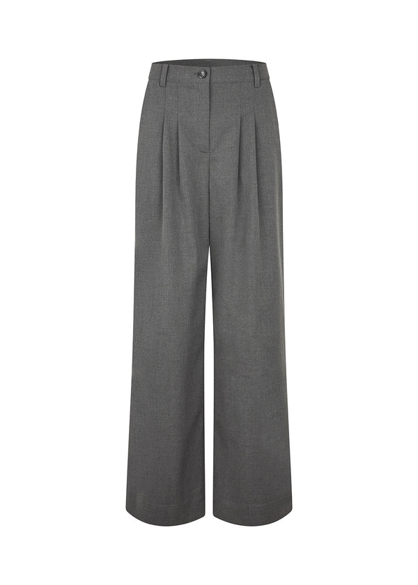 Tuesdaymd broek - Donkergrijs Melange-broek-Modström-Butler Loftet