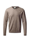 Turijn Pullover O Neck - Warm Sand Mel-Knitwear-Clipper-Butler Loftet