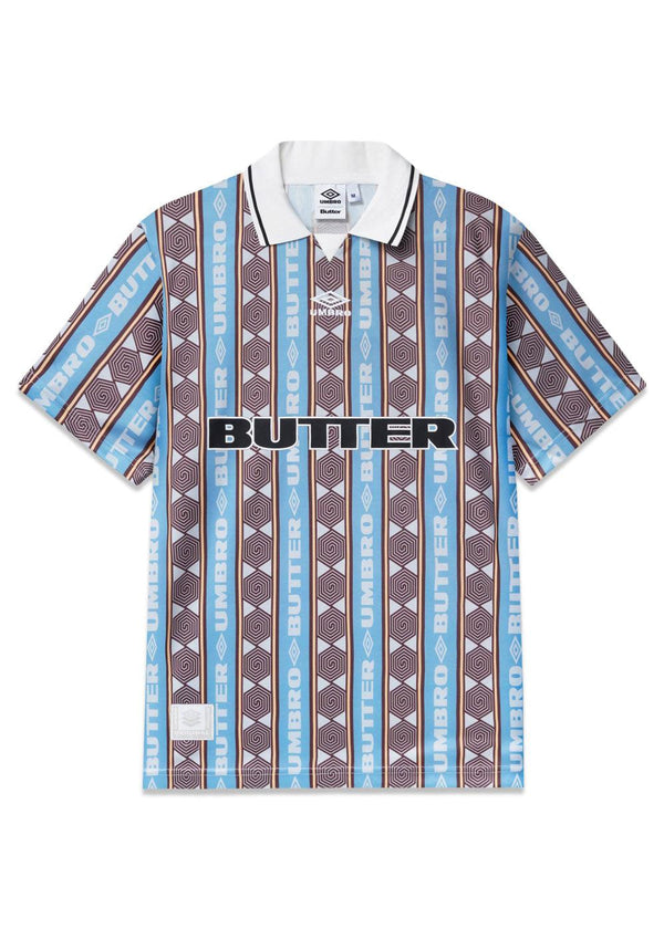 UMBRO Vert Jersey - Sky/Brown-T-shirts-Butter Goods-Butler Loftet