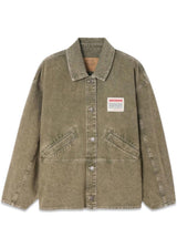 UZATOWN - Olijf-shirts-American Vintage-Butler Loftet