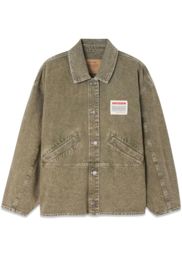UZATOWN - Olijf-shirts-American Vintage-Butler Loftet