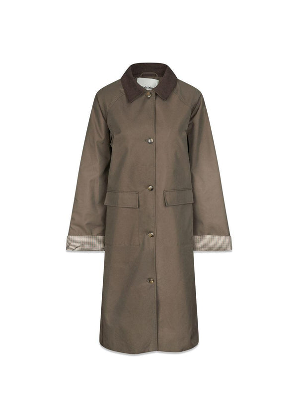 Ullamd coat - Espresso-Outerwear-Modström-Butler Loftet