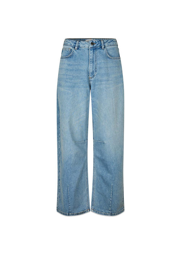 Unjimd jeans - Worn Blue Wash-Jeans-Modström-Butler Loftet