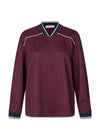 Utopiamd LS t-shirt - Wineberry-T-shirts met lange mouwen-Modström-Butler Loftet