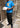 VAN DOG TEE - Koningsblauw-T-shirts-Pas de Mer-Butler Loftet