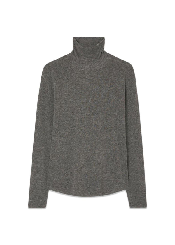 VEDINY - Charcoal Melange-T-shirts-American Vintage-Butler Loftet