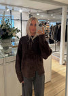 VERBIER CABLE KNIT - Donkerbruin-Knitwear-The Garment-Butler Loftet