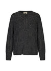 VERBIER CABLE KNIT - Grijs Melange-Knitwear-The Garment-Butler Loftet