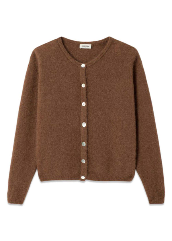 VITOW - Chocolade Melange-Gebreide kleding-American Vintage-Butler Loftet