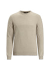 Valter Ronde Hals - Baksteenbeige-Knitwear-Oscar Jacobson-Butler Loftet
