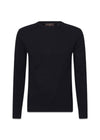 Valter Ronde Hals - Marine-Knitwear-Oscar Jacobson-Butler Loftet