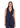 Vendetta N Pinstripe Waistcoat - Navy-Top-Neo Noir-Butler Loftet