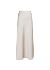 Vicky Heavy Sateen Skirt - Champagne-Skirts-Neo Noir-Butler Loftet