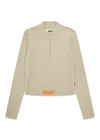 Villy Sports Top - Stone-Knitwear-Woodbird-Butler Loftet