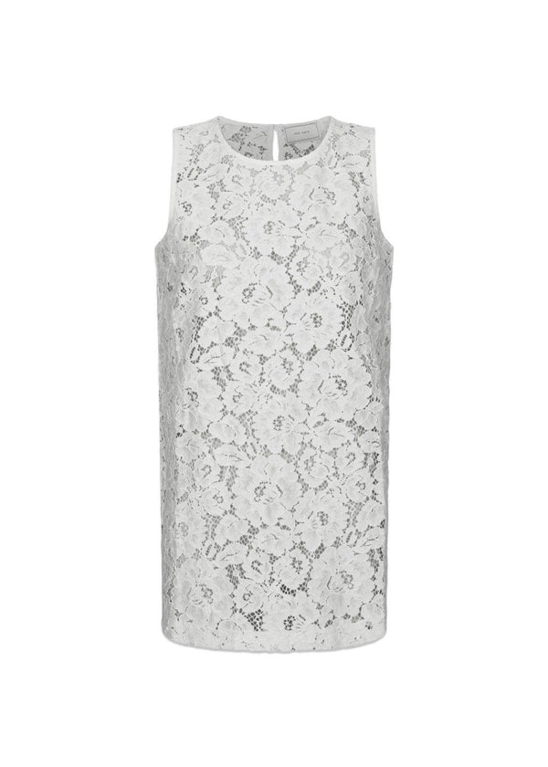 Vivien Kanten Top - Off White-Top-Neo Noir-Butler Loftet
