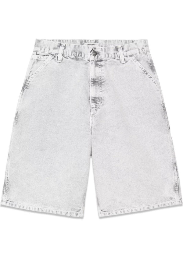 W Brandon Short - Zwart Chalk Wash-Shorts-Carhartt WIP-Butler Loftet