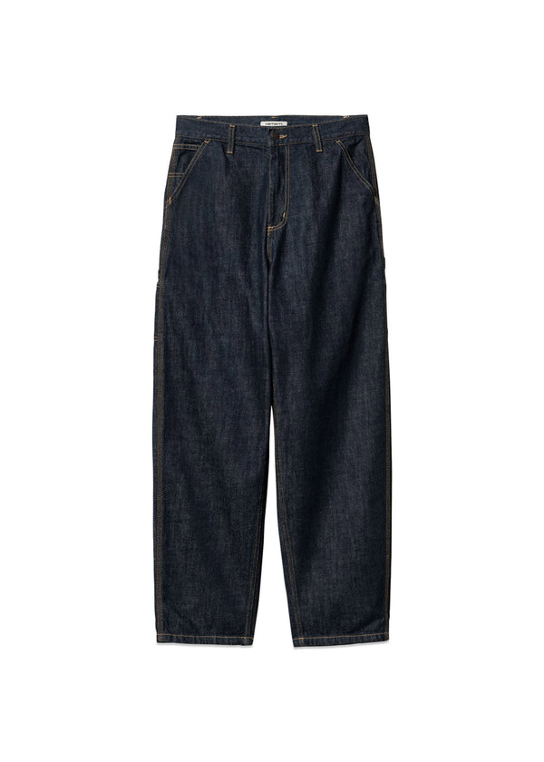 W Brandon Single Knee Pant - Blue Rinsed-Jeans-Carhartt WIP-Butler Loftet