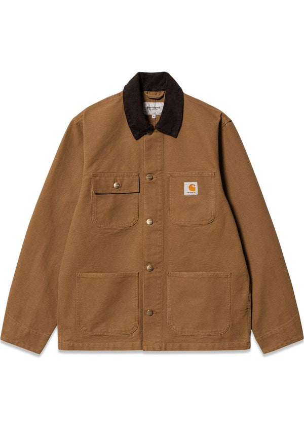 W OG Michigan jas - Hamilton Brown / Tobacco Rinsed-Outerwear-Carhartt WIP-Butler Loftet