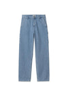 W Pierce Pant Straight - Blue Stone Bleached-Jeans-Carhartt WIP-Butler Loftet