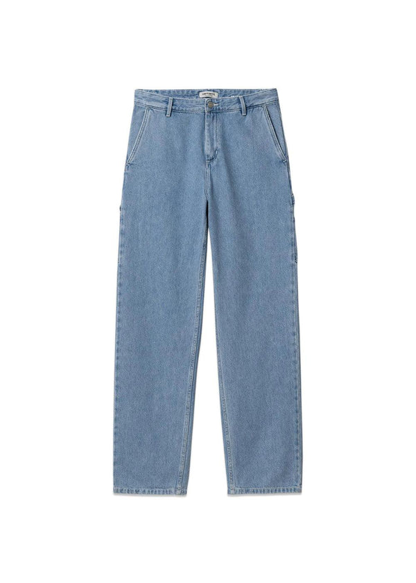 W Pierce Pant Straight - Blue Stone Bleached-Jeans-Carhartt WIP-Butler Loftet