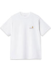 W S/S American Script T-shirt - Wit-T-shirts-Carhartt WIP-Butler Loftet