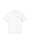 Carhartt WIP's W' S/S Scriptborduurwerk T-S - Wit / Zwart. Koop hier T-shirts.
