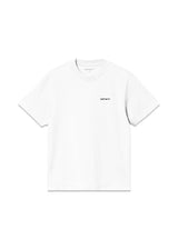 Carhartt WIP's W' S/S Scriptborduurwerk T-S - Wit / Zwart. Koop hier T-shirts.
