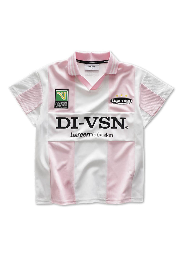 WMNS VOETBALKIT JERSEY - Roze+Wit-shirts-Bareen-Butler Loftet