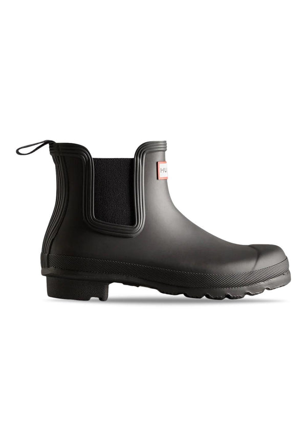 ORIGINELE CHELSEA BOOT VOOR DAMES - Zwart-Boots-Hunter-Butler Loftet