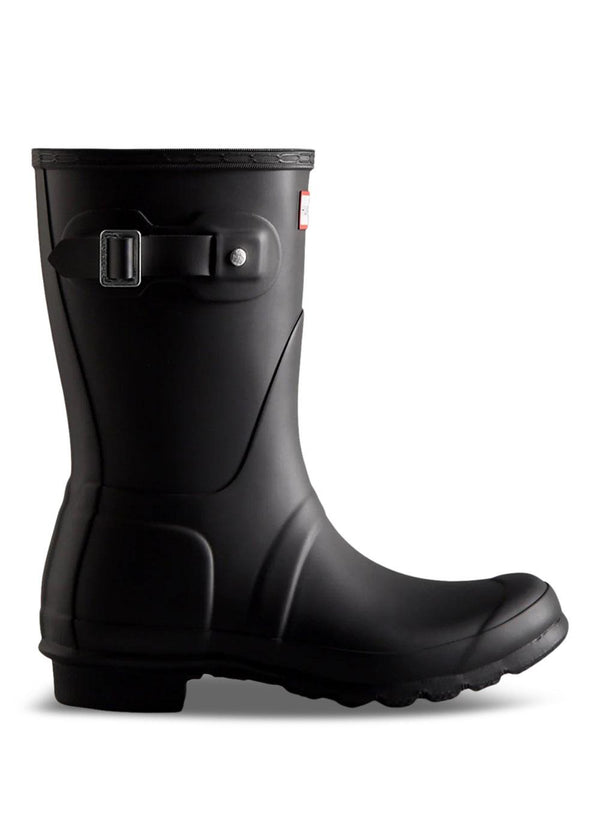 ORIGINELE KORTE LAARS VOOR DAMES - Zwart-Boots-Hunter-Butler Loftet