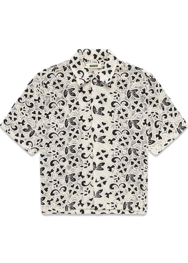 Wang Soul Shirt - Off White-Overhemden-Woodbird-Butler Loftet